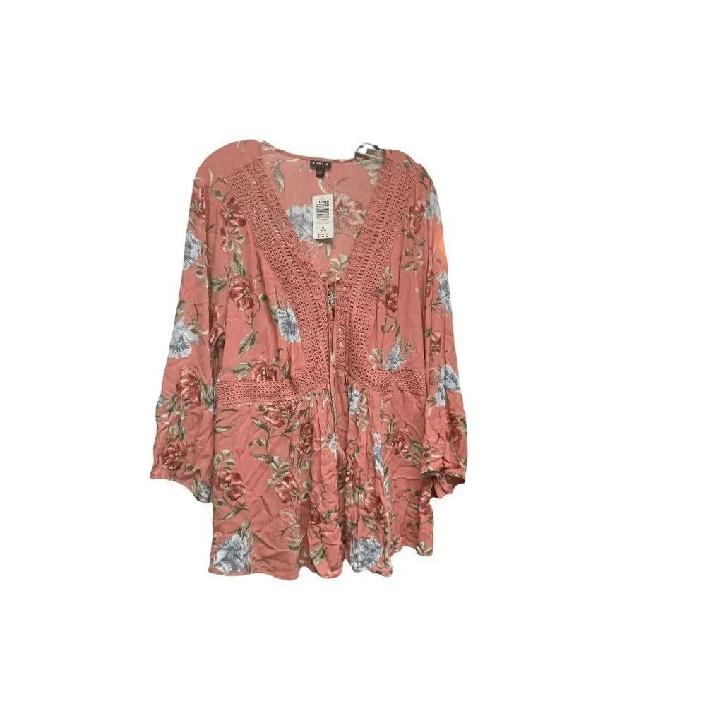 NWT Torrid Boho Floral Top Size 1